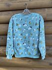 Peanuts Size XL Extra Large (15-17) Sweatshirt Shirt Green Snoopy Charlie Brown