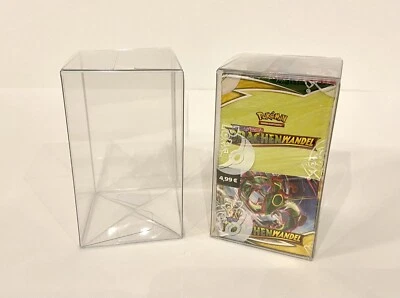 Pokemon PET Schutzhülle Plastikhülle Acryl Case Hülle Schutz Box 18er Display  - Bild 1 von 4