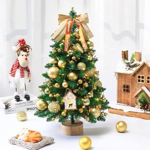 Christmas Tree Entrance Decoration Battery Operated Mini Christmas Tree for Diy - Picture 1 of 17