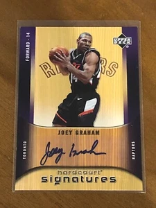 JOEY GRAHAM 05-06 UPPER DECK HARDCOURT AUTO - CARD #HS-JO - Picture 1 of 1