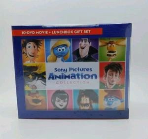Sony Pictures Animation Collection (DVD, 10-Disc Set), lunch box gift set, new - Picture 1 of 9