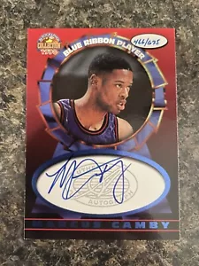 1997-98 Score Board Blue Ribbon Marcus Camby Signed Rookie Card UMASS Auto /675 - Picture 1 of 4