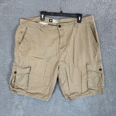 Lifted Research Group LRG Mens Cargo Shorts Beige Size 42 Pockets - Image 1 of 4