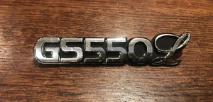 1981  - 82 ?    Suzuki GS550L Name plate official  EMBLEMS --- See pics - Picture 1 of 6
