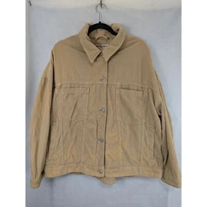 Free People Damen Cord Jacke Beige Gr. XL Boho We The Free - Bild 1 von 11