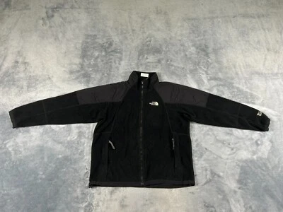 VINTAGE THE NORTH FACE WINDSTOPPER WOMENS JACKET LARGE BLACK FLEECE - Image 1 of 4