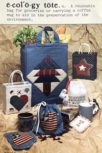 Vintage Craft Pattern: Ecology Tote - Wild Goose Chase - Picture 1 of 6