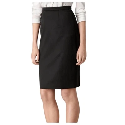 Falda lápiz de lana Burberry nueva con etiquetas talla 2 Foto 1 de 4