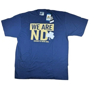 Nueva con etiquetas Adidas Universidad de Notre Dame Lucha Irlandesa Camiseta Talla XL WE ARE ND - Imagen 1 de 9