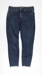 Topshop Women Blue Petite Ankle Jeans Size 8 - Picture 1 of 12