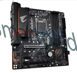 1PCS Used Gigabyte B460M AORUS ELITE MATX 4xDDR4 LGA1200 10th Gen 2xM.2 - Picture 1 of 2