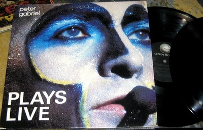 Peter Gabriel plays live, Ultrasonic cleaned VG/VG+  2 lp's - Image 1 of 4