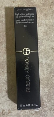 Prisma Glass 02 Candy Halo Hi-Shine Lip Gloss Full SIZES 0.11 Oz. NEW IN BOX NIB - Image 1 of 2