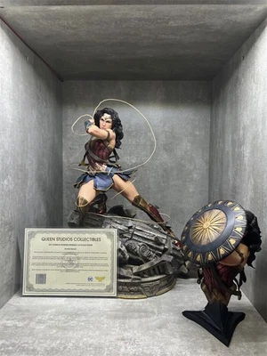 Queen Studio Wonder Woman масштаб 1/4 резиновая модель расписная статуэтка в наличии 18,5 дюйма в высоту - Изображение 1 из 4