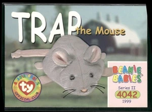 1999 Ty Beanie Babies II #242 Trap the Mouse - Picture 1 of 2