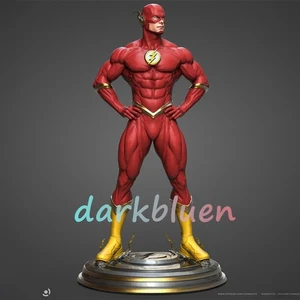 1/8 1/6 1/4 The Flash 3D Druck unbemalt ungebaut Garage Figur Modell - Bild 1 von 4