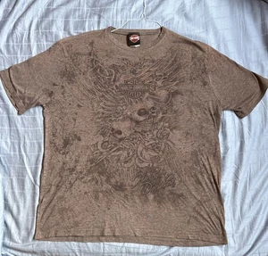Vintage Harley Davidson Skulls T-Shirt X-Large - Picture 1 of 7