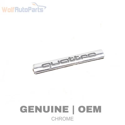 AUDI A4 QUATTRO 2005-2009 - emblema delantero / insignia - Quattro 8E0853736B Foto 1 de 4