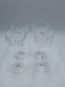 Cristal D'Arques-Durand - Washington Pattern Wine Glasses Set of 4 - Picture 1 of 4