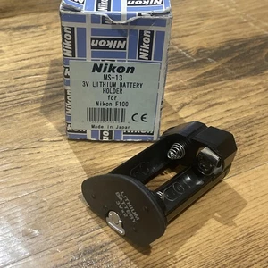 Porte-pile Nikon MS-13 NOS • New Old Stock • Accessoire original Nikon F100 - Imagen 1 de 9