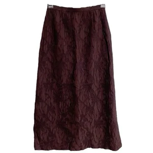 Vintage Womens Bercher Japanese Fairy Grunge Hanasaki Skirt XS Purple Textured - Picture 1 of 7