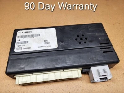 2003 Saturn L Series L300 BCM Body Control Module Part# 19116650 - Image 1 of 4