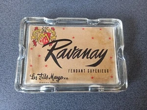 CENDRIER Ramasse Monnaie RAVANAY VIN FENDANT LES FILS MAYE RIDDES 13,5cm x9,5CM - Foto 1 di 8