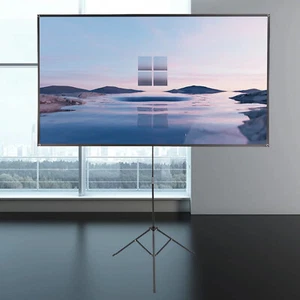 16:9 100 Zoll Beamer Leinwand Indoor/Outdoor HD Projektionswand Stativhalterung - Bild 1 von 22
