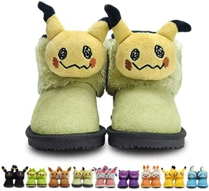 POKEMON Mascot boots Mimikyu 18cm UK11 BEIGE NEW WITH BOX - Picture 1 of 8