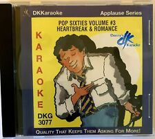 DK KARAOKE MILLENNIUM APPLAUSE SERIES 3077 - 60'S POP -  HEARTBREAK & ROMANCE