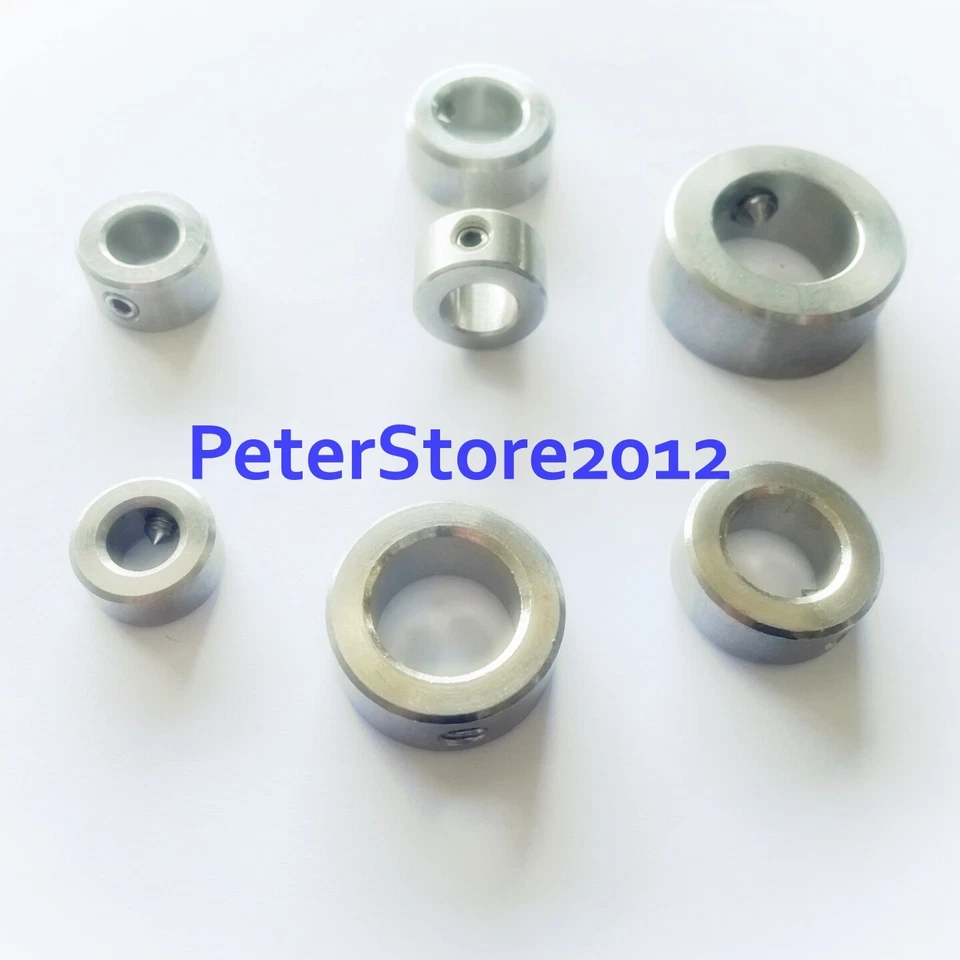 Stellring Stellringe DIN 705 Edelstahl A2 mit Gewindestift ISO 4027 - Bild 1 von 1