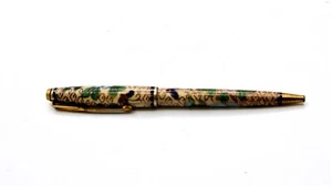 Vintage Cloisonne Ball pointe Pen with Gift Box. Hand Crafted with Details - Picture 1 of 18