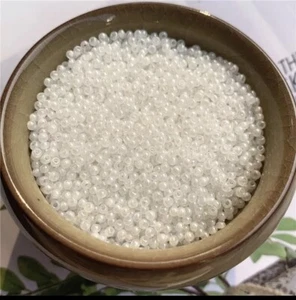 2mm 11/0 Raw White Round Japanese Glass Seed Pearl Beads Deli a  Loose 450pcs - Picture 1 of 3