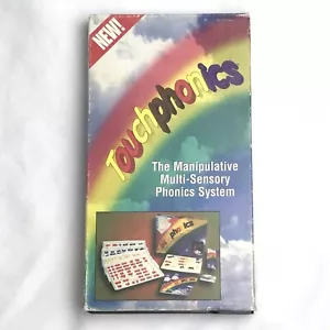 Touchphonics Rare Promo VHS Reading Systems VCR Tape - Picture 1 of 7