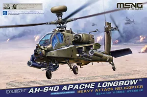 Meng Modell QS-004 1/35 Boeing AH-64D Apache Langbogen schwerer Angriffshubschrauber - Bild 1 von 24