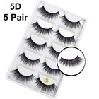 2x 5 Pairs False Eyelashes Long Thick Natural Fake Eye Lashes Set Mink Makeup 