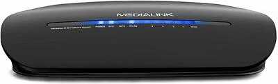 NEW MediaLink Wireless-N Broadband Router 4-Port Switch Gateway WAPR150N - Image 1 of 4