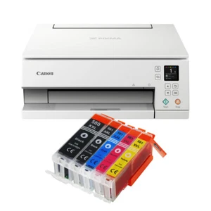 Canon Pixma TS6351ADRUCKER SCANNER KOPIERER WLAN Duplex-Druck + 5 XXL TINTE NEU - Afbeelding 1 van 7