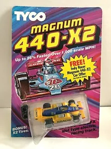Coche de ranura TYCO MAGNUM 440-X2 INDY KRACO #18 NUEVO DE LOTE ANTIGUO - Imagen 1 de 9