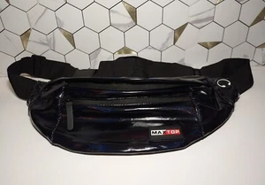 MAXTOP Riñonera Cintura Pack Bolso Negro Holográfico - Imagen 1 de 8