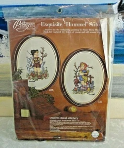 Kit Crewel Paragon 1976 De Colección Paragon HUMMEL NIÑA GRANJA Hummel #0656 SELLADO DE FÁBRICA  - Imagen 1 de 4
