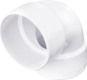 3 Inch PVC Elbow 90 Degree Pipe Fitting for Drainage and Sewer Systems - Picture 1 of 8