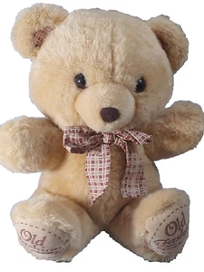 Oso de peluche Dan Dee Old Fashion 11" animales de peluche marrón - usado - Imagen 1 de 11