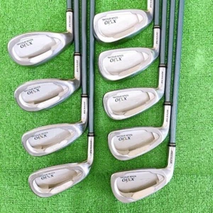 Lefty Ladies DUNLOP XXIO TOUR SPECIAL Iron Set of 9 4-SW Graphite Flex L USED - Picture 1 of 9