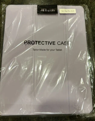 JETech Case for iPad Pro 12.9-Inch 2020/2018 Model 4th/3rd Gen Smart Cover - Image 1 of 4