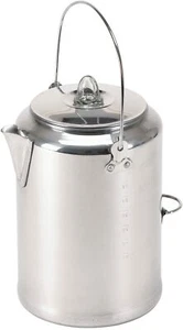 Classic 20 Cup Stovetop Aluminum Coffee Maker Percolator - Picture 1 of 5
