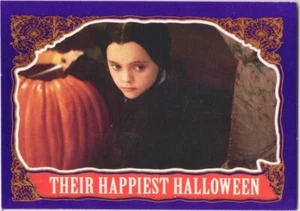 The Addams Family Card 1991 #96 Their Happiest Halloween Top Loader Topps - Picture 1 of 2