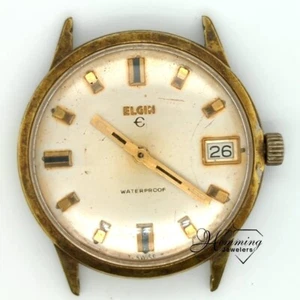 Elgin 17J 961 Watch with Roberta Watch Case Germany-Working; Parts/Repairs - Bild 1 von 6