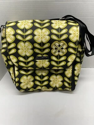 Petúnia picles parte inferior fralda bolsa bebê vinil linha azul marinho verde - Imagem 1 de 4