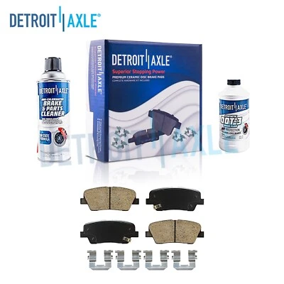 Kit Pastillas Freno Cerámicas Traseras para Hyundai Entourage Equus Genesis Coupe Santa Fe Foto 1 de 4